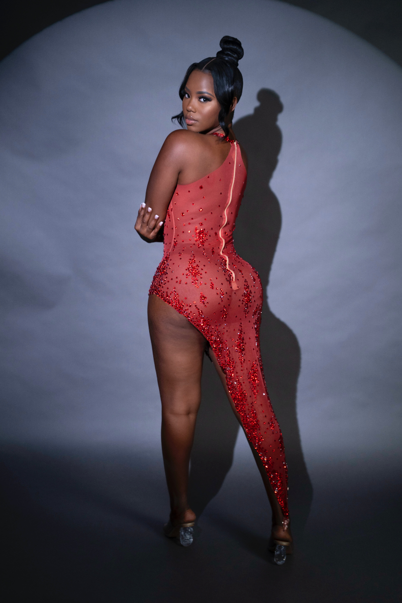 Risqué Rouge Dress