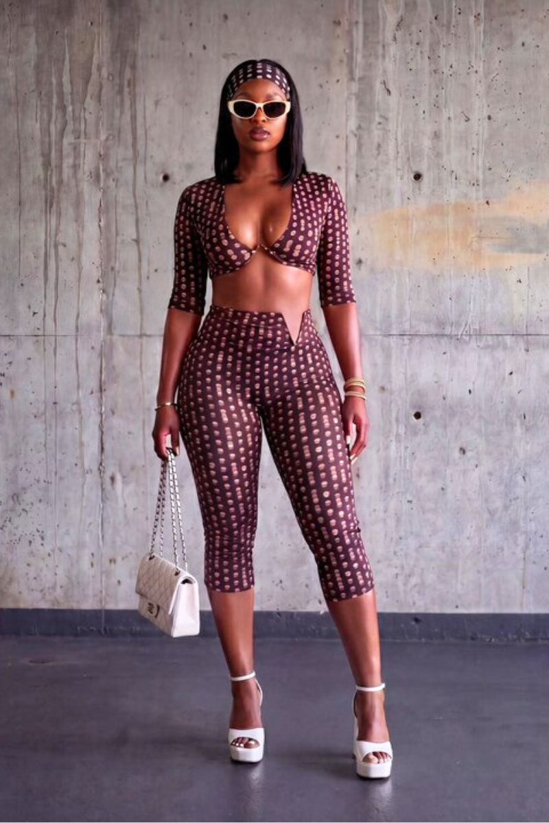 Jayla Capri Set