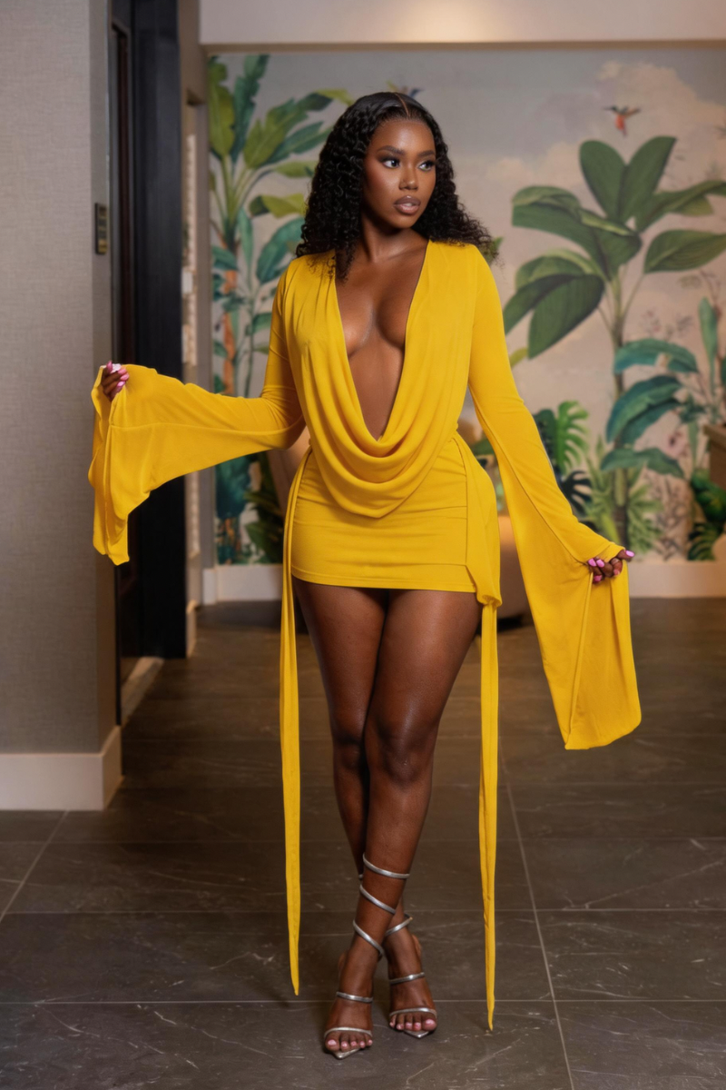 Ella Dress - Yellow