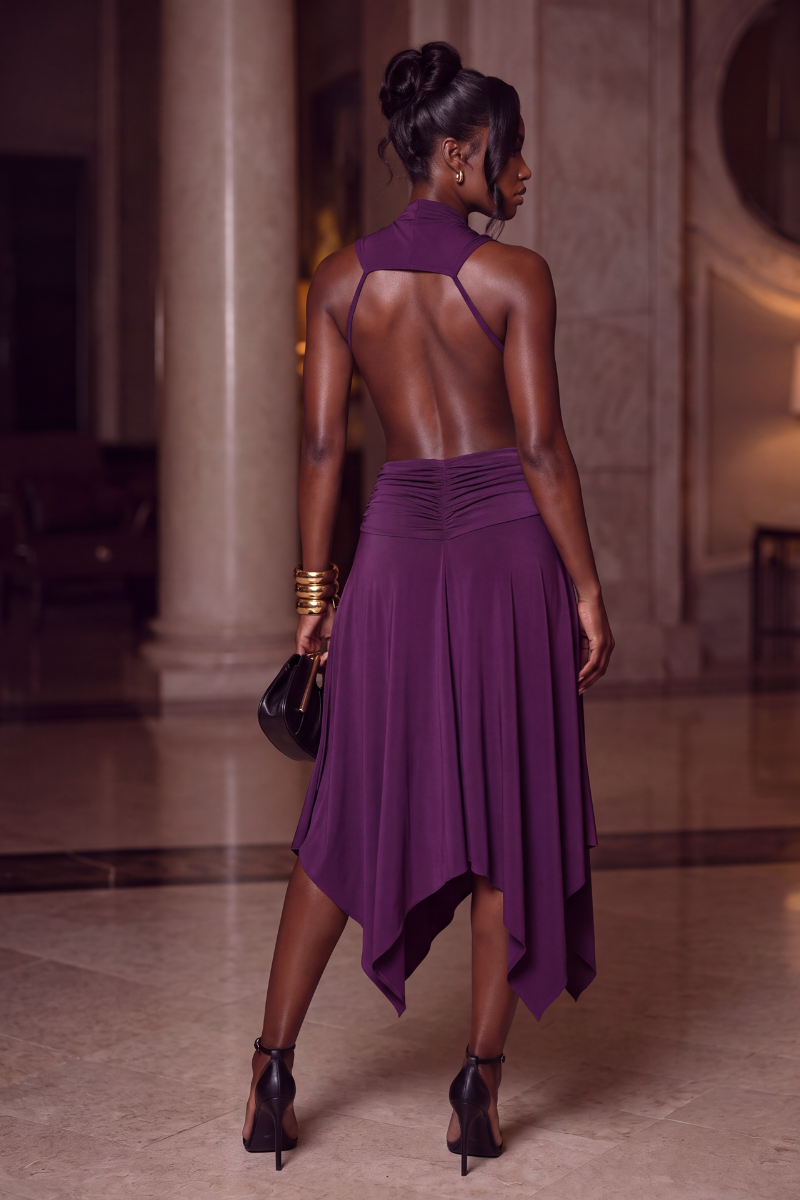 Caliyah Mauve Dress