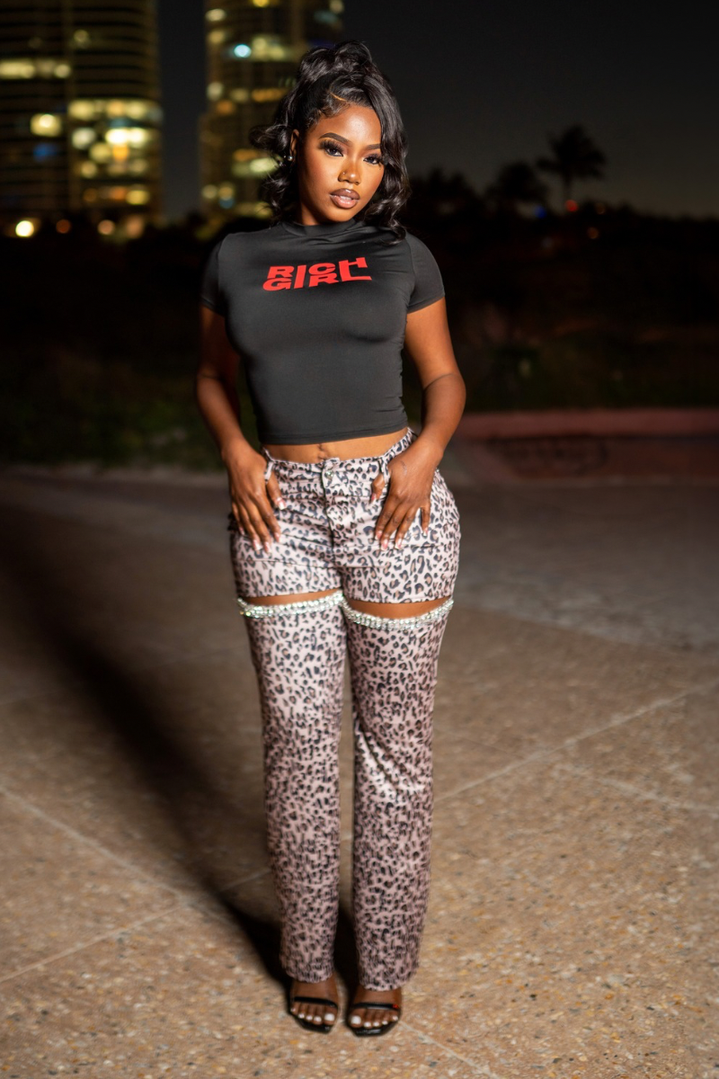 Trish Cheetah Pants
