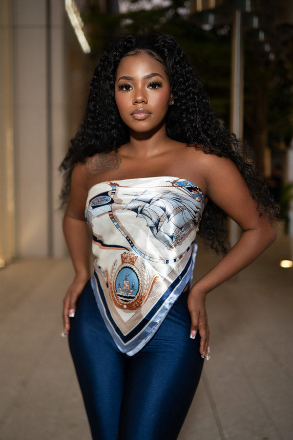 Jordyn Scarf Top