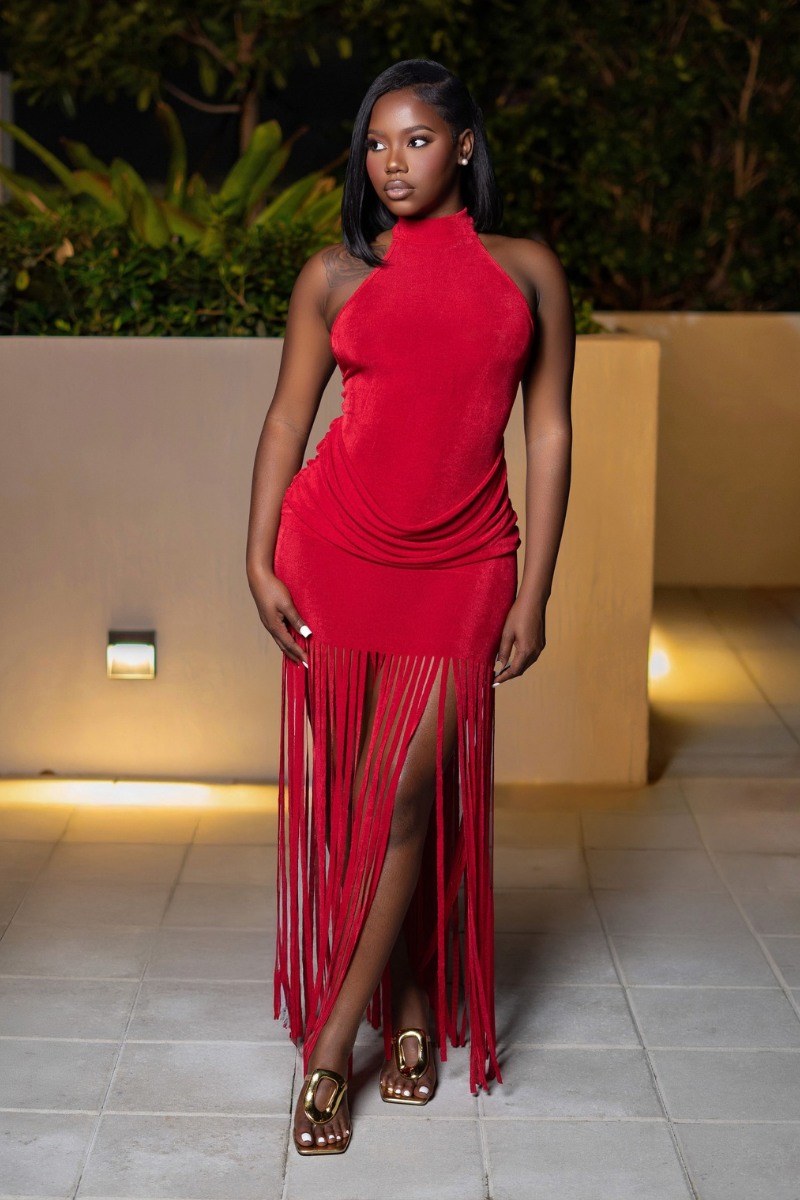 Asia Halter Dress